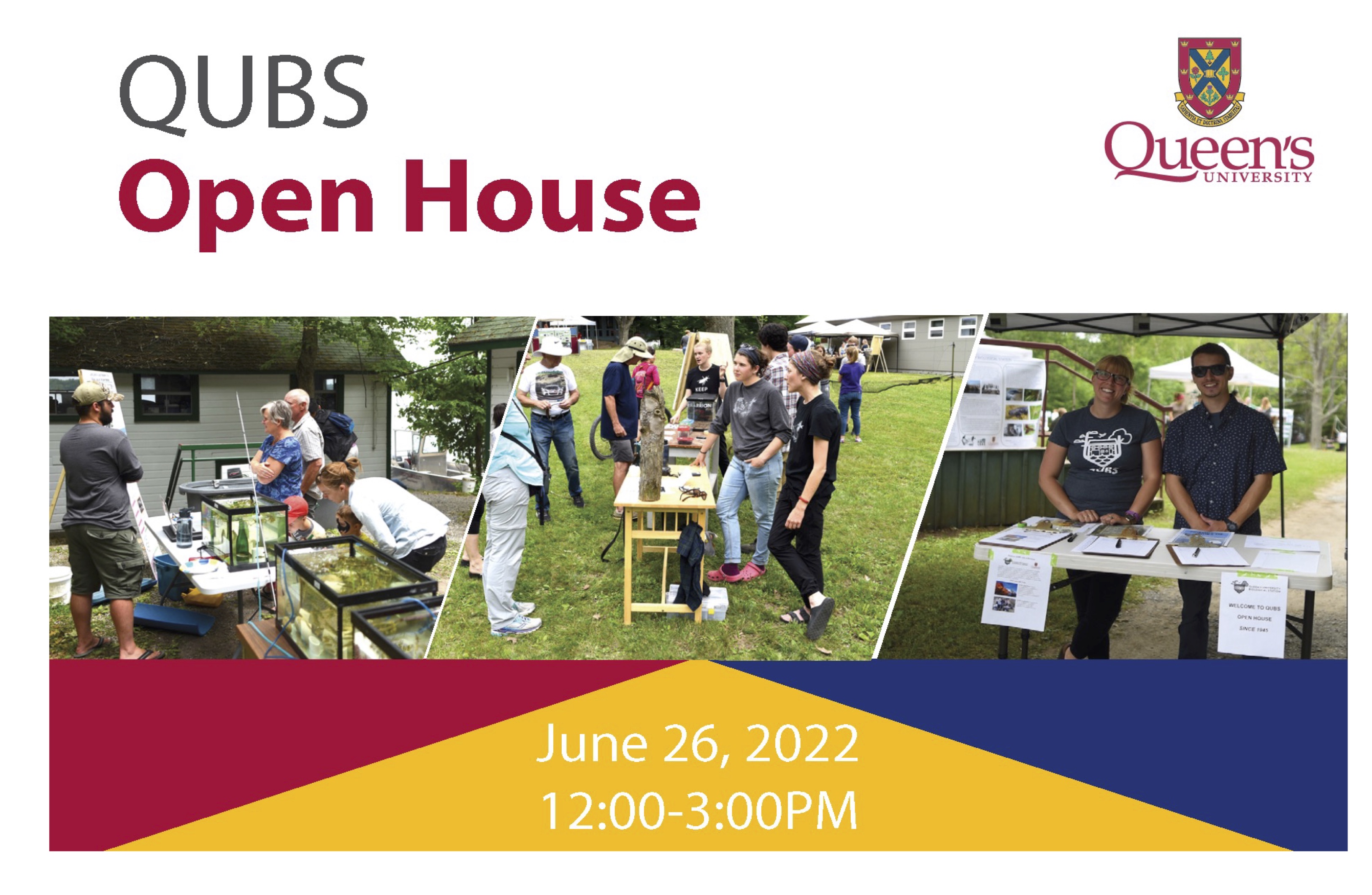 QUBS Open House 2022 Post Card
