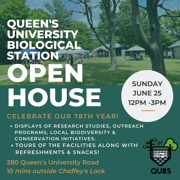 QUBS Open House 2023 poster details