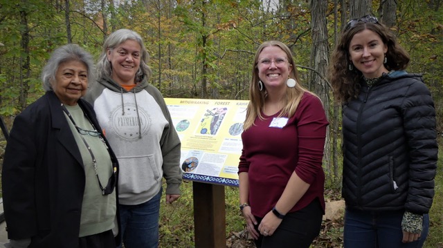 Shirley Williams, Nikki Auten, Emily Verhoek and Alice Johnston.