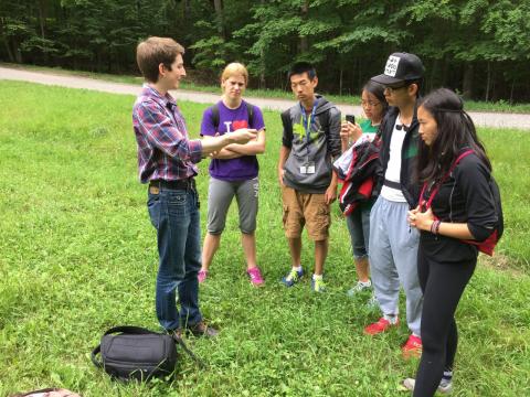 Shad Valley high school enrichment group visits QUBS